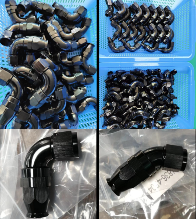 Raccords alu AN6 AN8 AN10 AN12 AN16 AN20